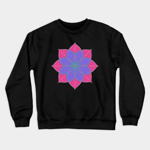 Dahlia Crewneck Sweatshirt by ToniB Designs